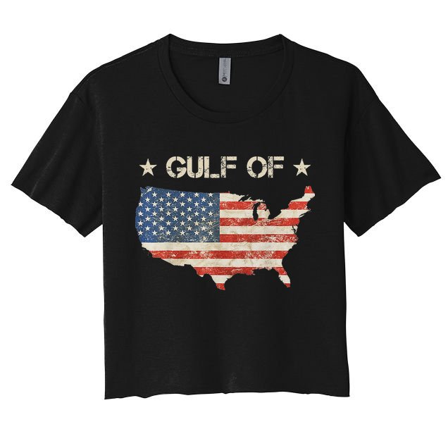 Gulf Of Usa America Crop Top