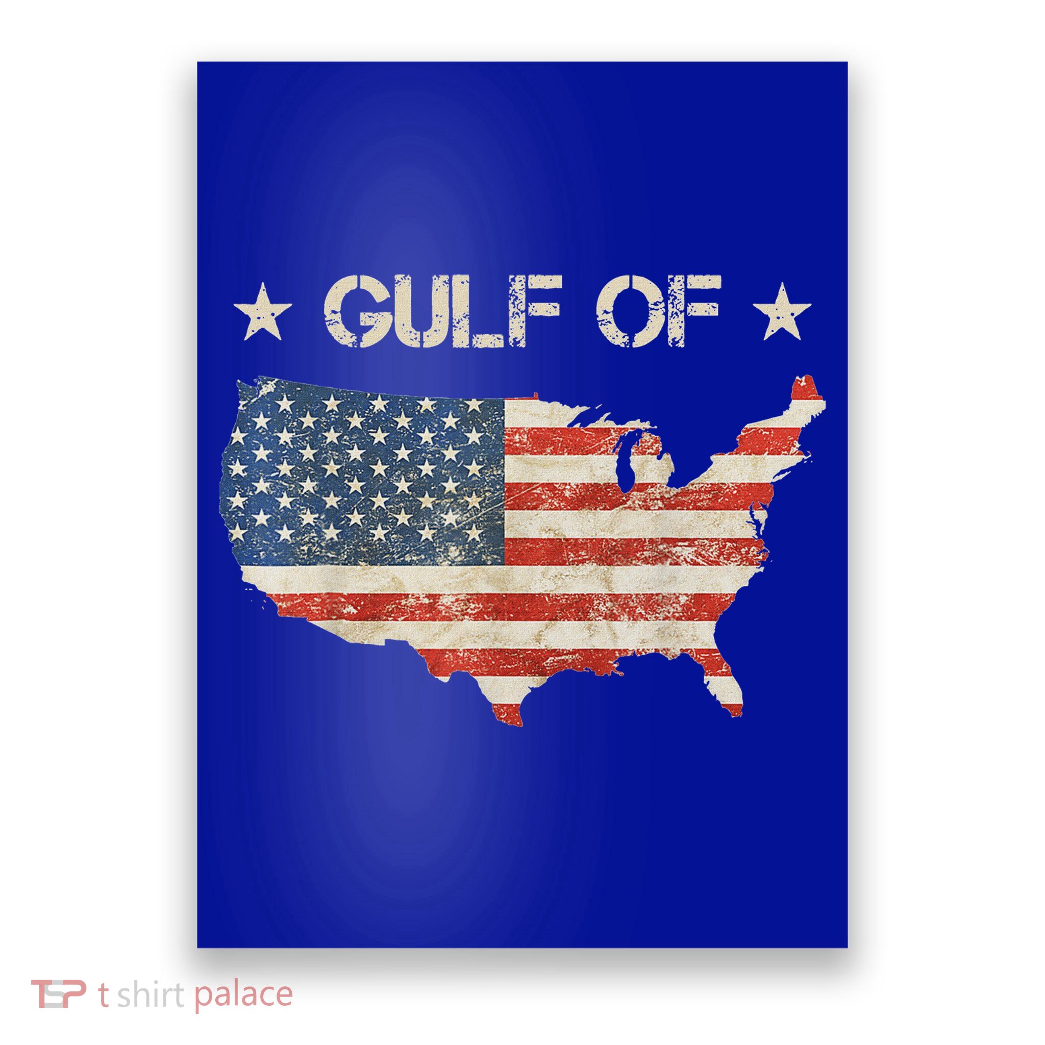 Gulf Of Usa America Poster