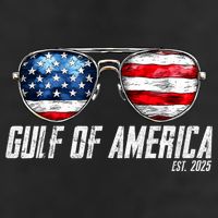 Gulf Of Us America Est 2025 Sunglasses 7 Panel Mesh Trucker Snapback Hat