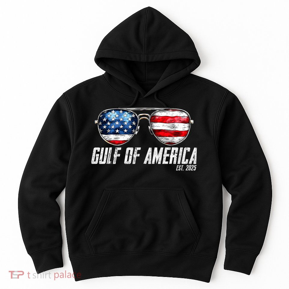 Gulf Of Us America Est 2025 Sunglasses Hoodie