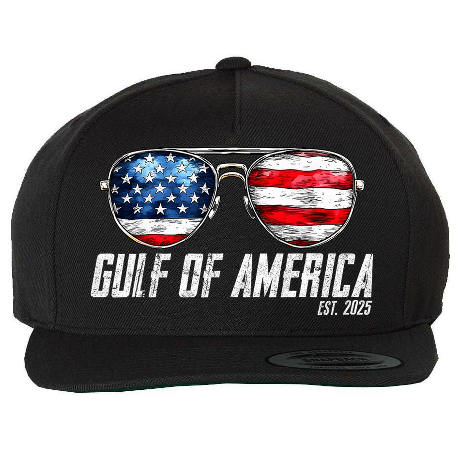 Gulf Of Us America Est 2025 Sunglasses Wool Snapback Cap