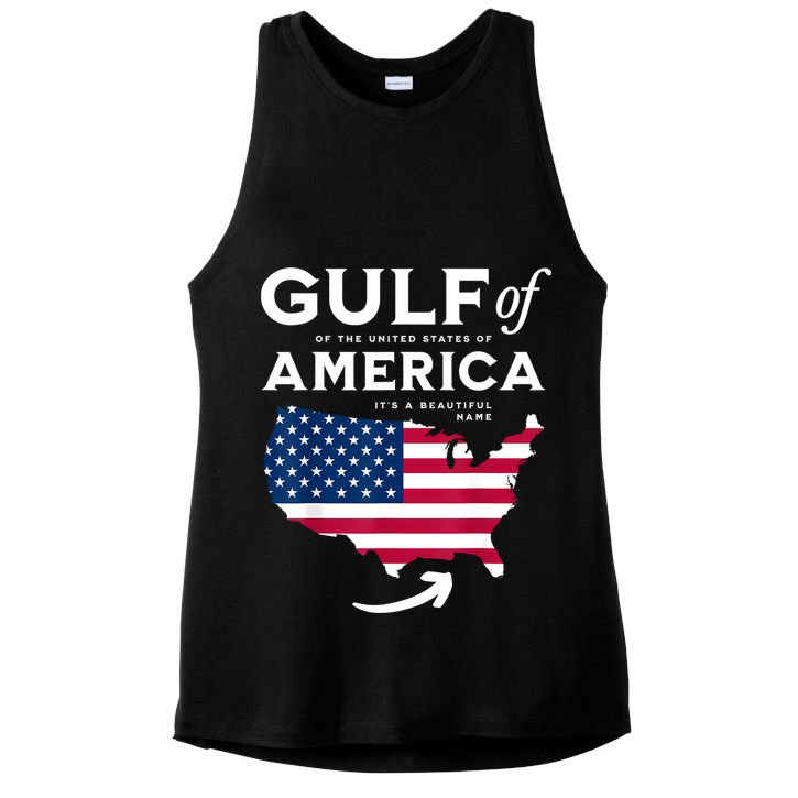 Gulf Of Us America Ladies PosiCharge Tri-Blend Wicking Tank