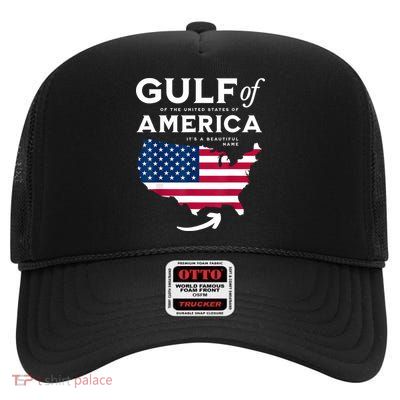 Gulf Of Us America High Crown Mesh Back Trucker Hat