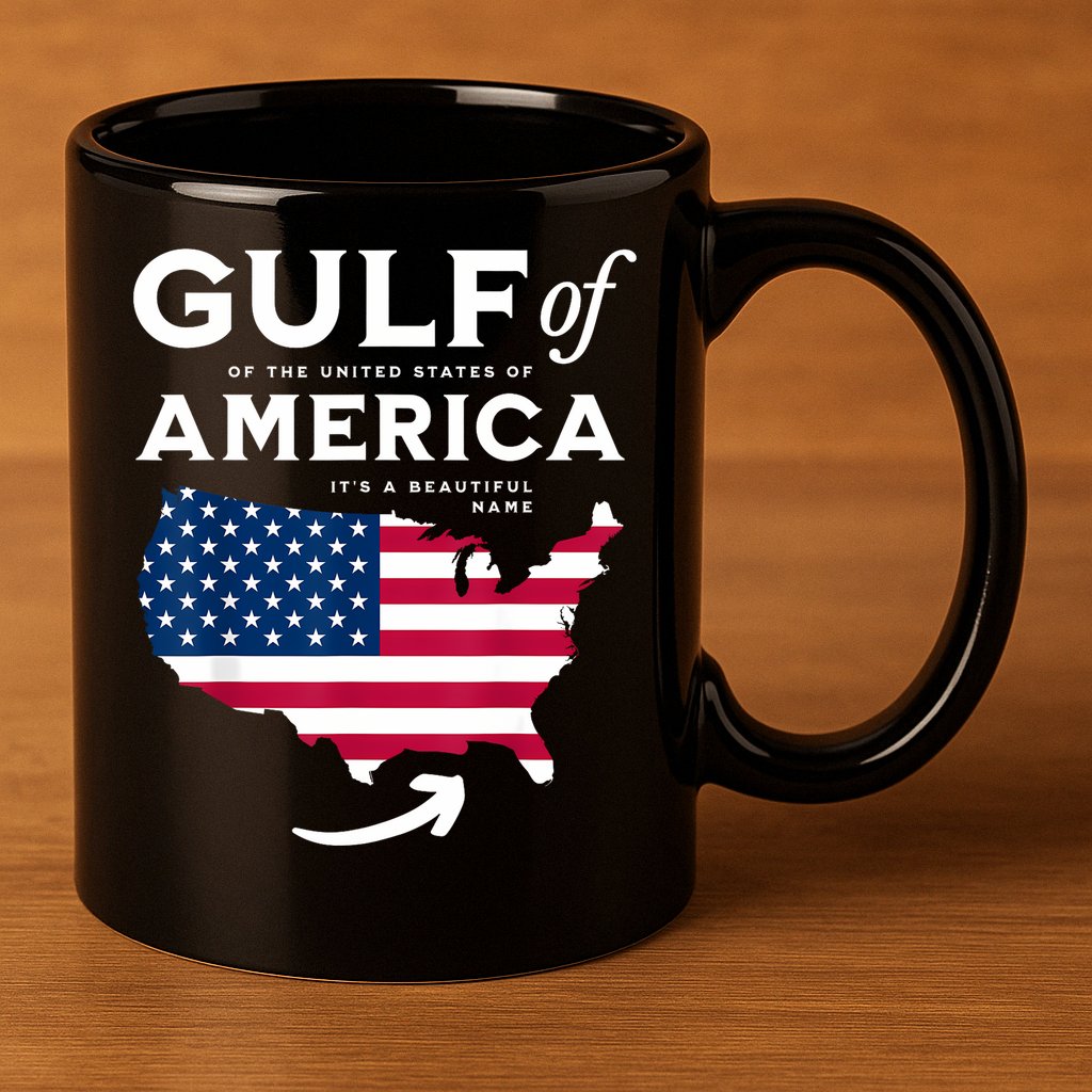 Gulf Of Us America 11oz C Handle Ceramic Mug