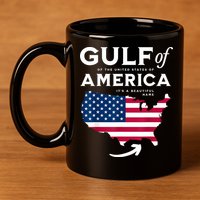 Gulf Of Us America 11oz C Handle Ceramic Mug
