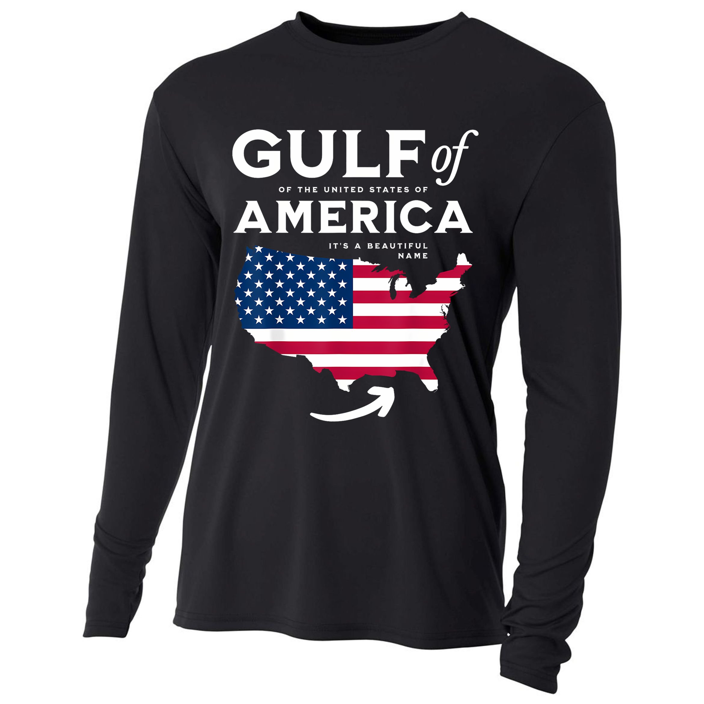 Gulf Of Us America Cooling Performance Long Sleeve Crew