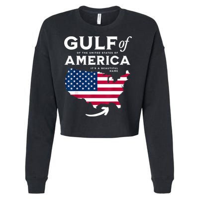 Gulf Of Us America Cropped Pullover Crew