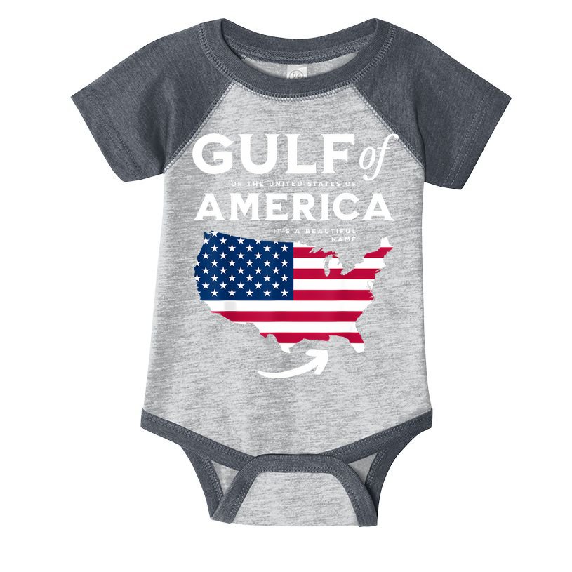 Gulf Of Us America Infant Baby Jersey Bodysuit