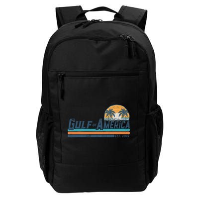Gulf Of US America Est 2025 Retro Vintage Beach Backpack
