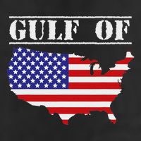Gulf Of United States Of America 7 Panel Mesh Trucker Snapback Hat