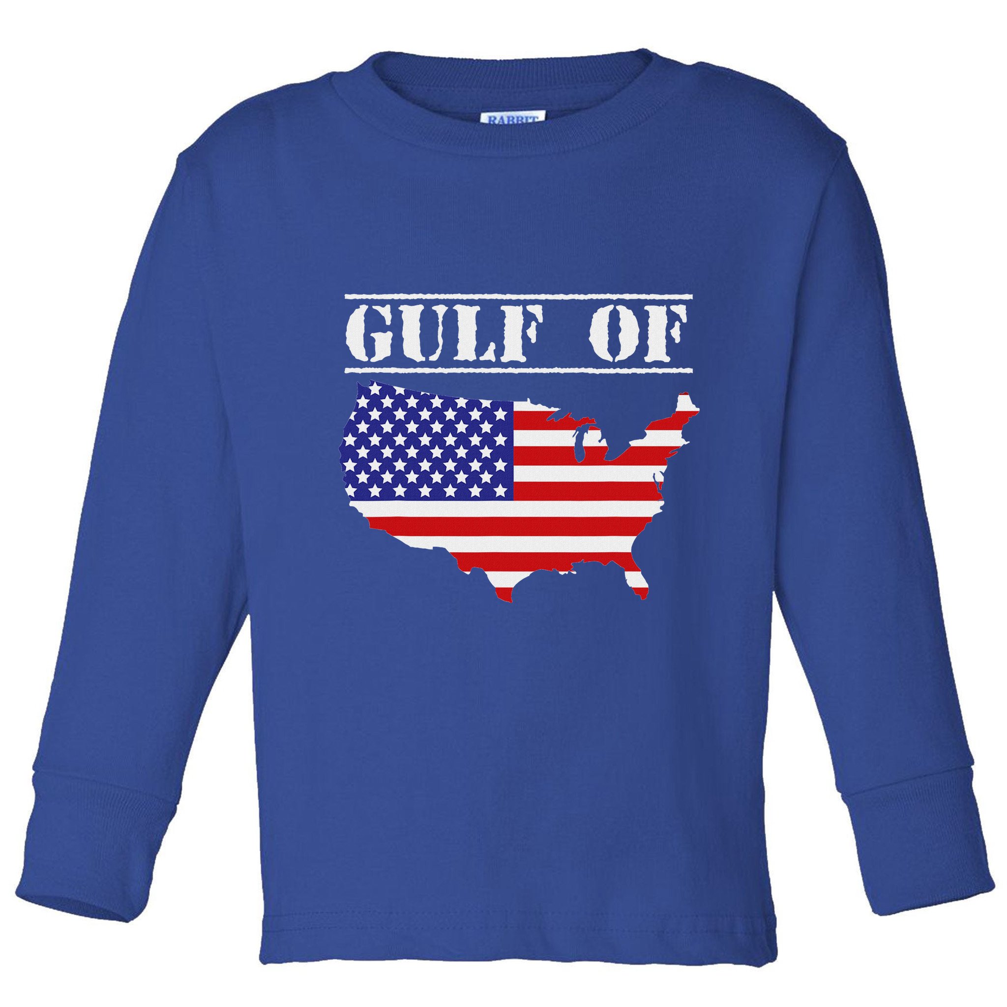 Gulf Of United States Of America Toddler Long Sleeve Shirt
