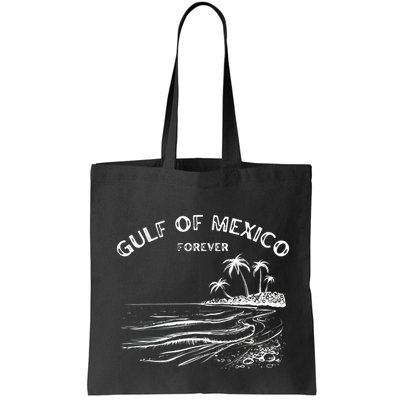 Gulf Of Usa America Funny Gulf Of Mexico Flag Map 4th July Bag