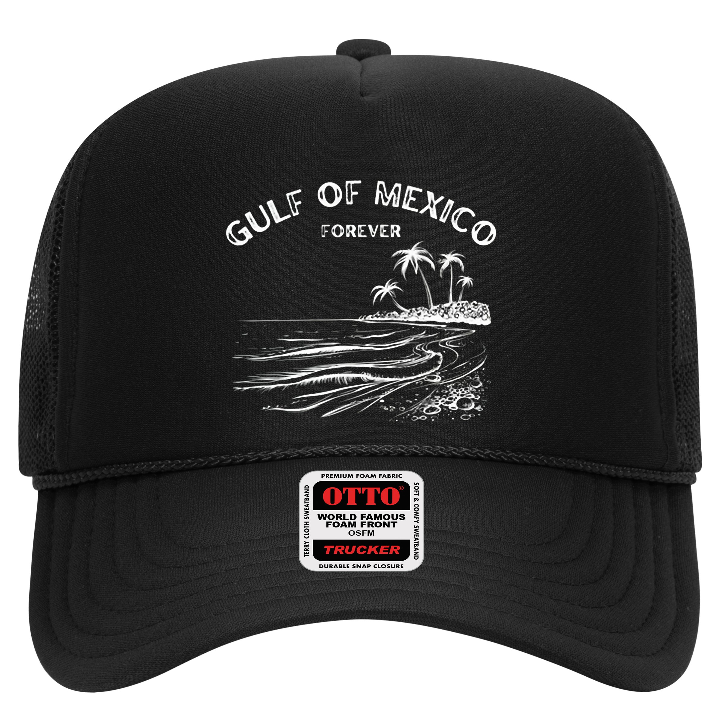 Gulf Of Usa America Funny Gulf Of Mexico Flag Map 4th July Hat