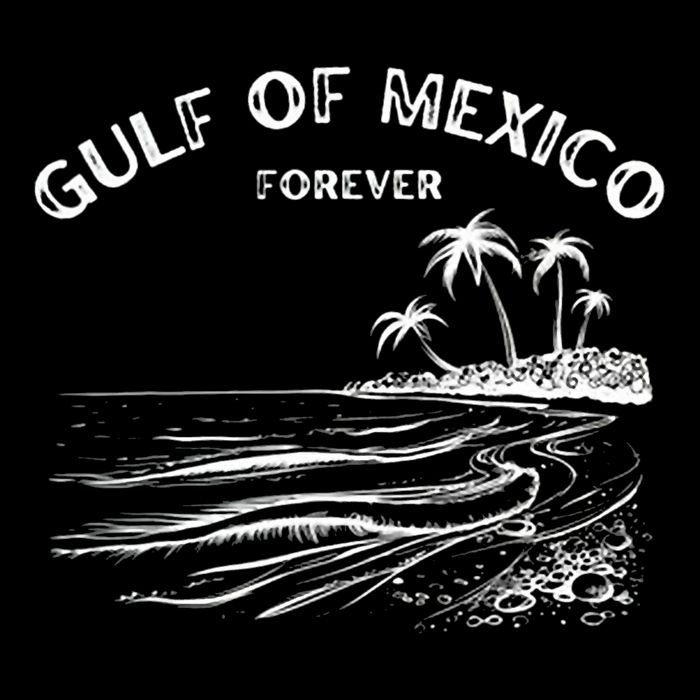 Gulf Of Usa America Funny Gulf Of Mexico Flag Map 4th July Zip Tote Bag