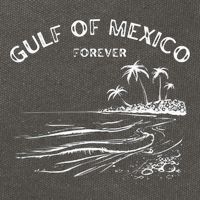 Gulf Of Usa America Funny Gulf Of Mexico Flag Map 4th July Cotton Canvas Backpack