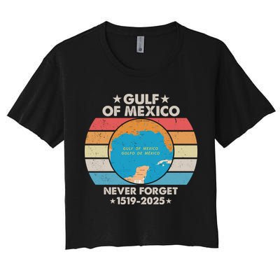Gulf Of Usa America Never Forget Gulf Of Mexico 1519 2025 Crop Top