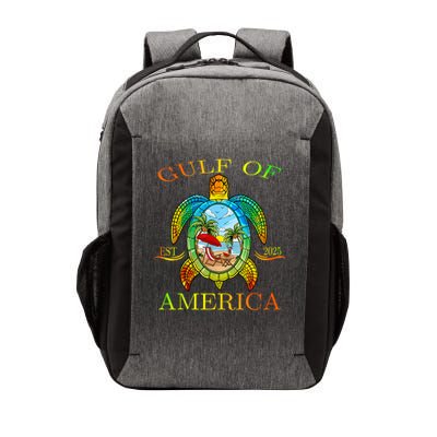 Gulf Of Us America Est 2025 Funny Turtle Vector Backpack