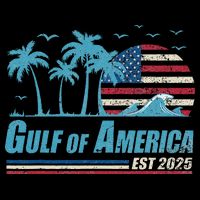 Gulf Of Usa America Est 2025 Retro Vintage Beach Backpack