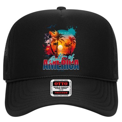 Gulf of US America Est 2025 Retro Vintage Trucker Hat