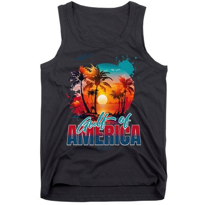 Gulf of US America Est 2025 Retro Vintage Tank Top