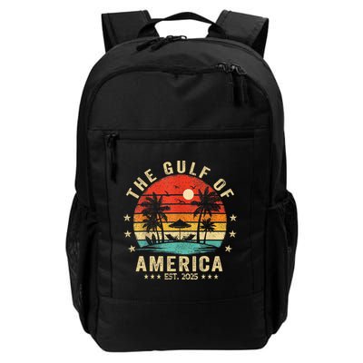 Gulf Of Us America Est 2025 Retro Vintage Beach Backpack