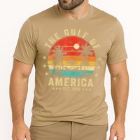 Gulf Of Us America Est 2025 Retro Vintage Beach Cooling Performance Crew T-Shirt