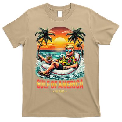 Gulf Of US America Est 2025 Retro Vintage Beach T-Shirt
