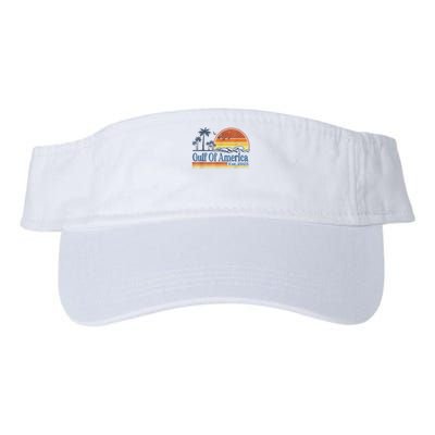 Gulf Of US America Est 2025 Retro Vintage Beach Style Visor