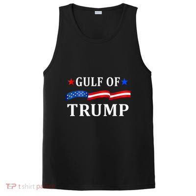 Gulf Of Usa America Funny Trump 47th President Usa Flag PosiCharge Competitor Tank