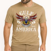 Gulf Of USA America Est 2025 American Flag Eagle 4th Of Cooling Performance Crew T-Shirt