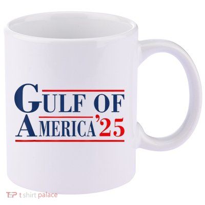 Gulf Of Usa America Funny Gulf Of Mexico Usa 2025 11oz C Handle Ceramic Mug