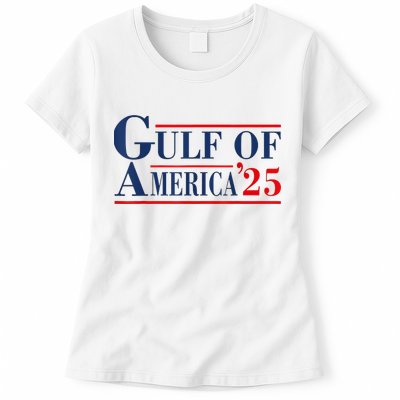 Gulf Of Usa America Funny Gulf Of Mexico Usa 2025 Womens T-Shirt