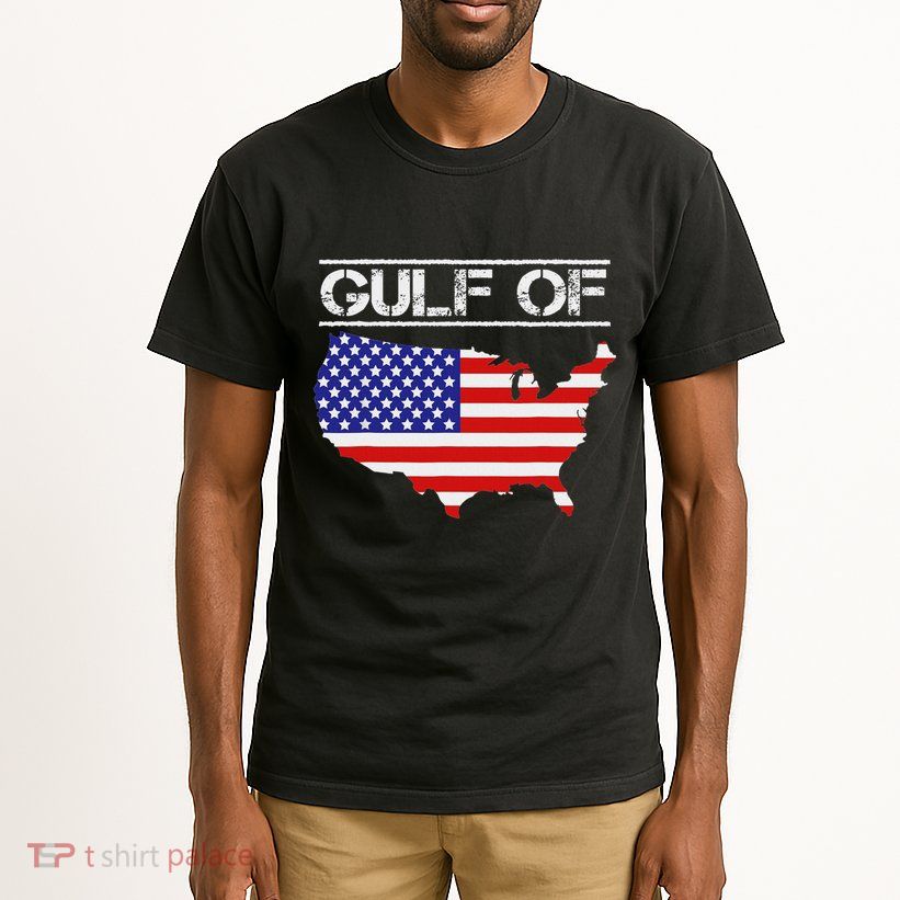 Gulf Of United States Of America Trump America Map Tall T-Shirt