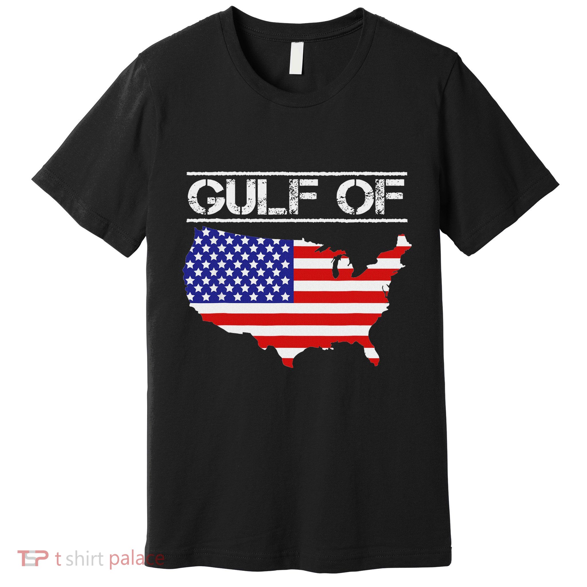 Gulf Of United States Of America Trump America Map Premium T-Shirt