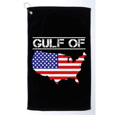 Gulf Of United States Of America Trump America Map Golf Towel