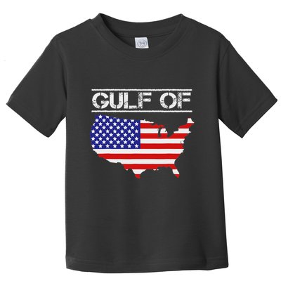 Gulf Of United States Of America Trump America Map Toddler T-Shirt