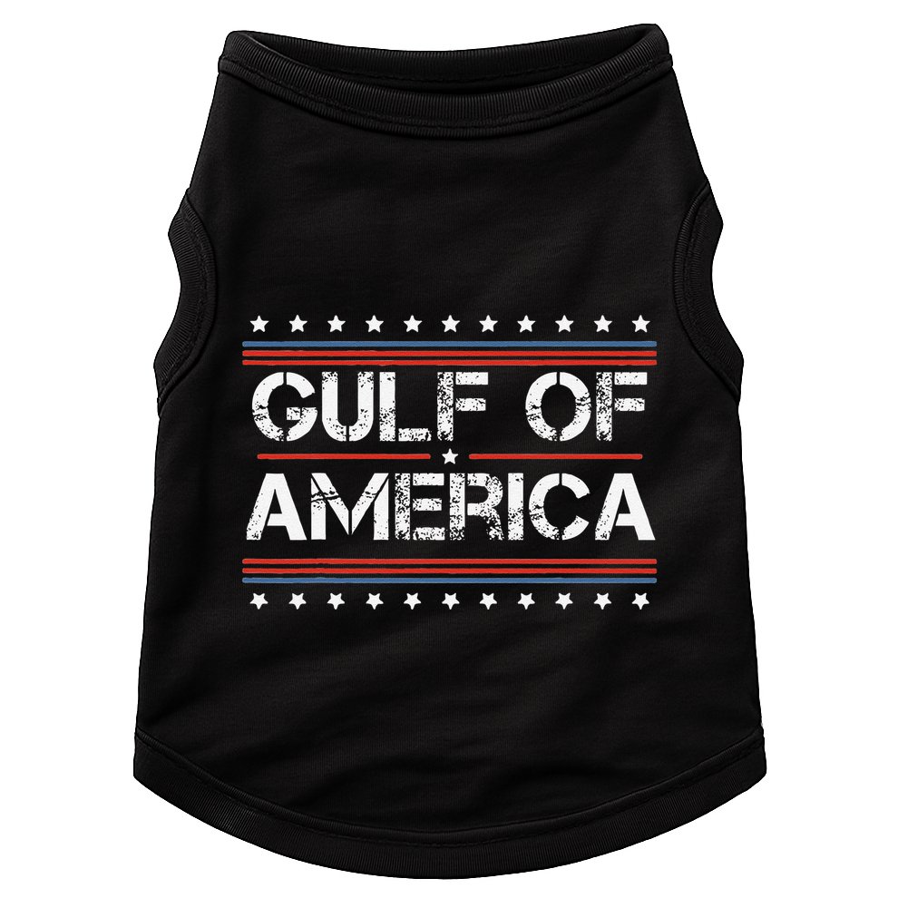 Gulf Of United States Or Usa Of America Doggie Tank