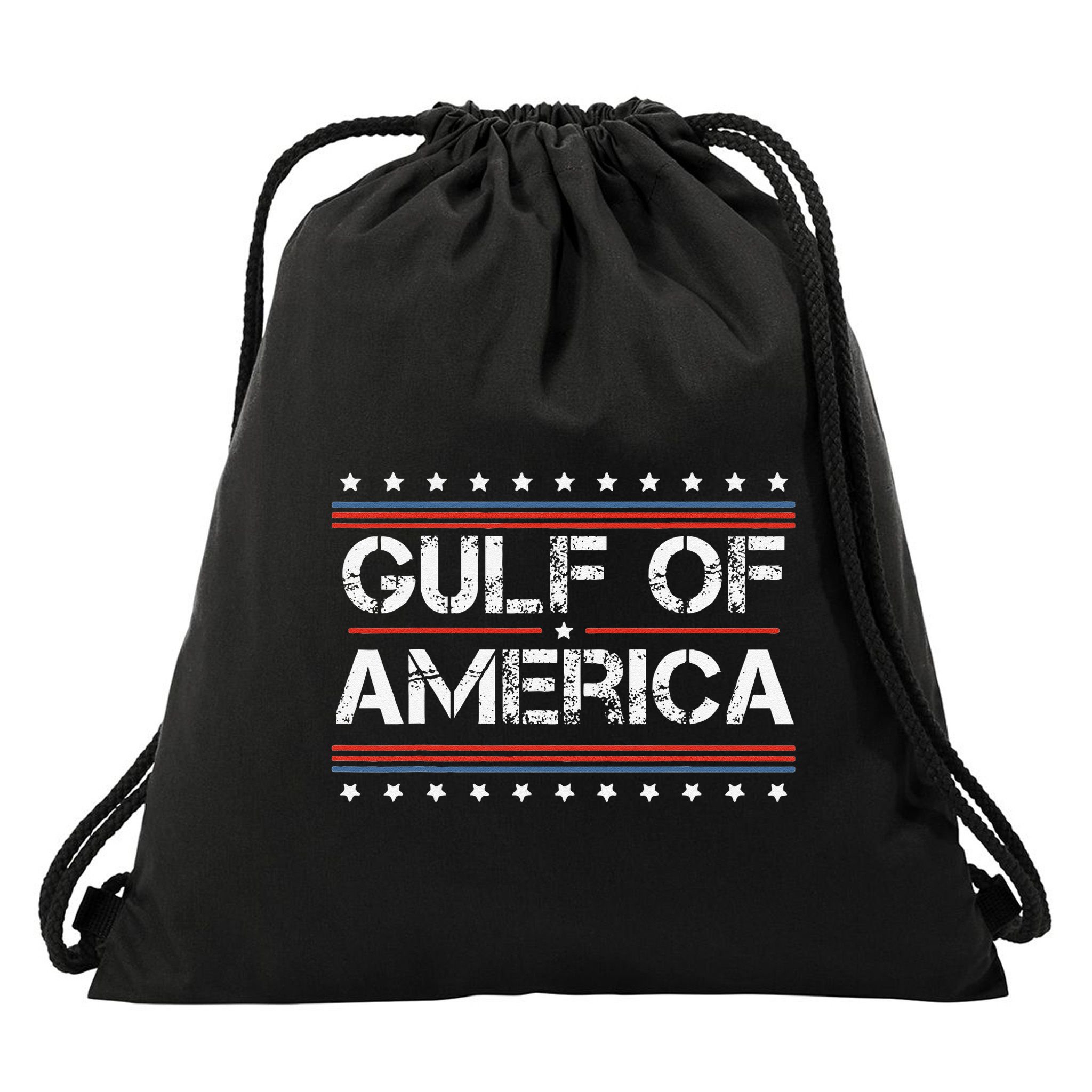 Gulf Of United States Or Usa Of America Drawstring Bag
