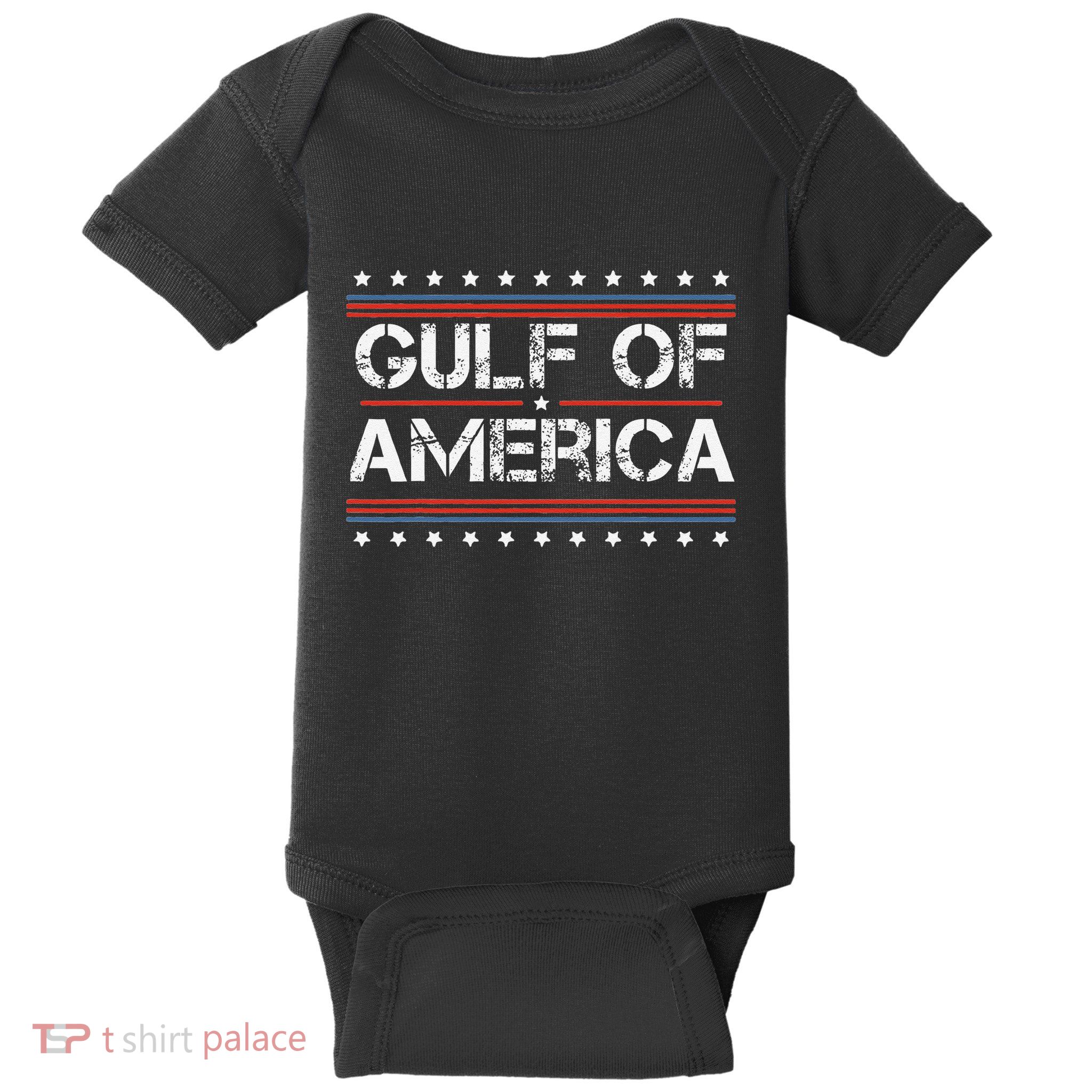 Gulf Of United States Or Usa Of America Baby Bodysuit