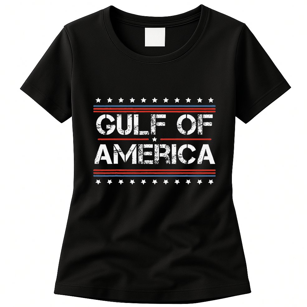 Gulf Of United States Or Usa Of America Womens T-Shirt