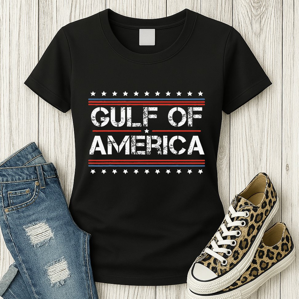 Gulf Of United States Or Usa Of America Womens T-Shirt