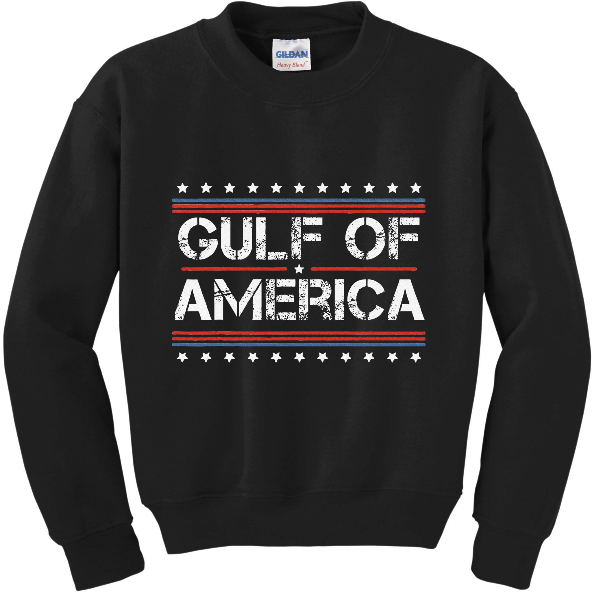 Gulf Of United States Or Usa Of America Kids Sweatshirt
