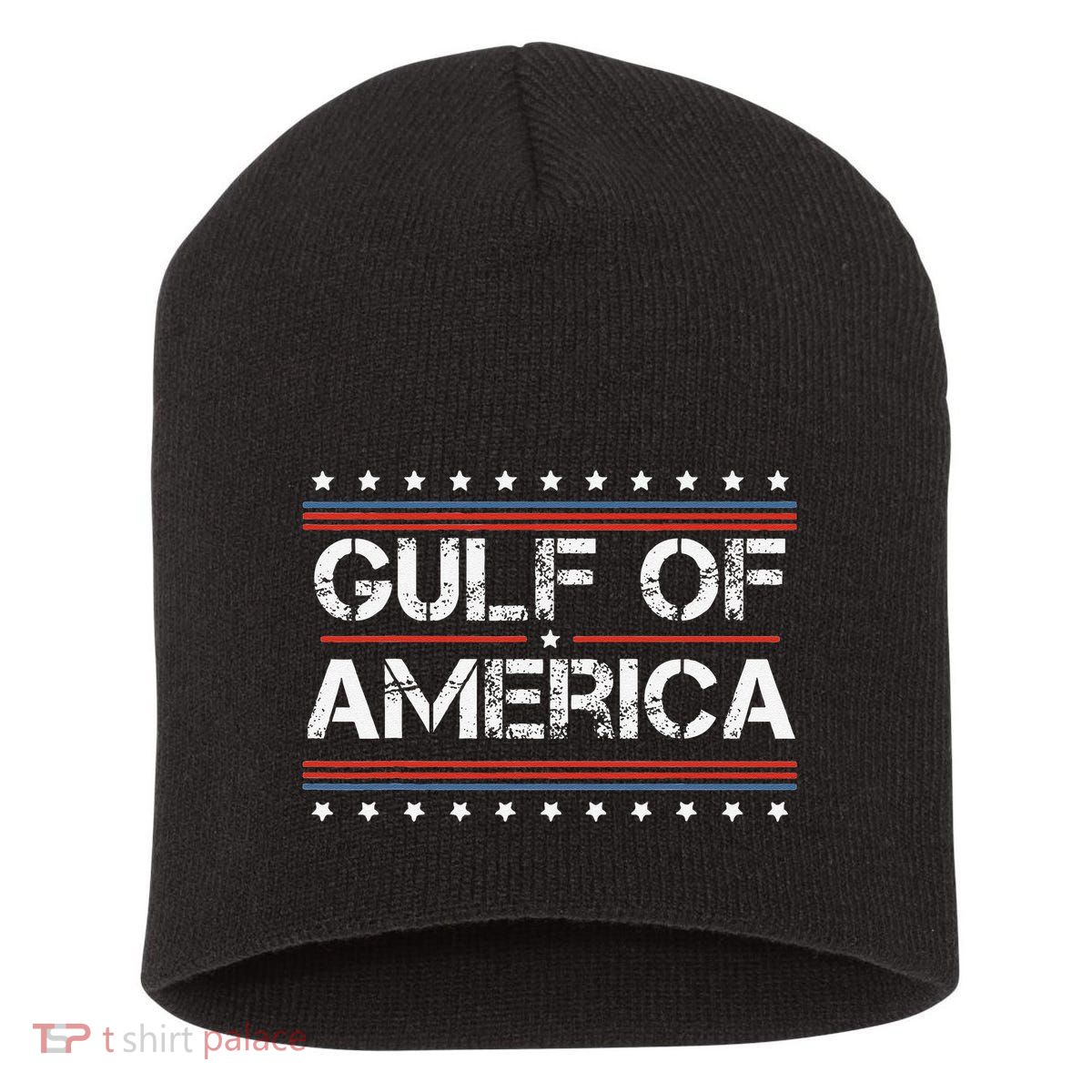 Gulf Of United States Or Usa Of America Short Acrylic Beanie