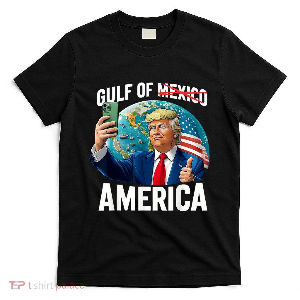 Gulf Of United States Of America Map Trump Gulf Of Mexico T-Shirt