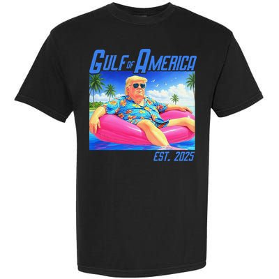 Gulf Of US America Est 2025 Funny Trump Hawaii Garment-Dyed Heavyweight T-Shirt