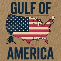 Gulf Of Usa America Funny Gulf Of Mexico Usa Flag Cotton Canvas Backpack