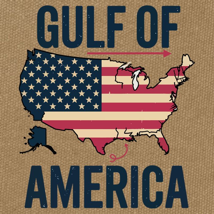 Gulf Of Usa America Funny Gulf Of Mexico Usa Flag Cotton Canvas Backpack