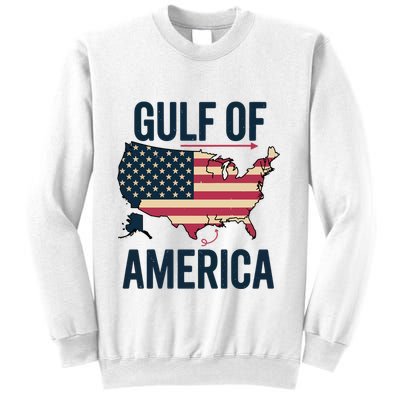 Gulf Of Usa America Funny Gulf Of Mexico Usa Flag Sweatshirt