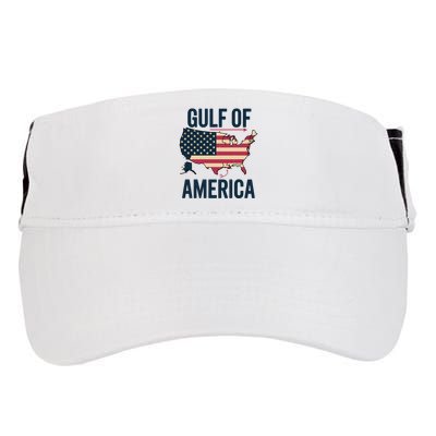 Gulf Of Usa America Funny Gulf Of Mexico Usa Flag Adult Drive Performance Visor