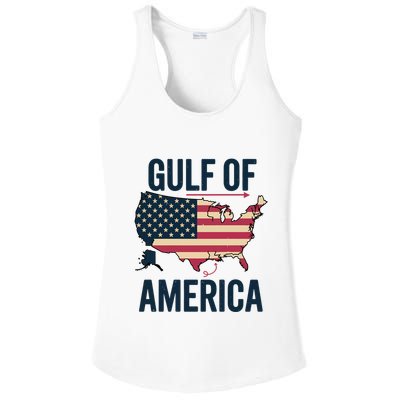 Gulf Of Usa America Funny Gulf Of Mexico Usa Flag Ladies PosiCharge Competitor Racerback Tank